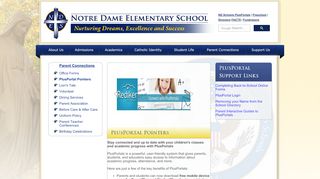 
                            2. PlusPortal Pointers - Notre Dame Elementary School