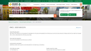 
                            9. PMCE - 00001499/2018 - Ceará Transparente