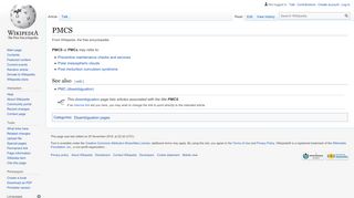 
                            5. PMCS - Wikipedia