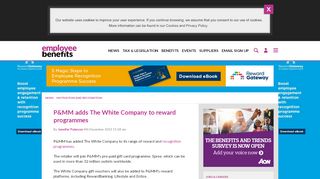 
                            7. P&MM adds The White Company to reward programmes ...