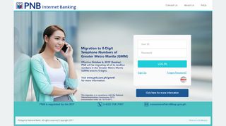 
                            7. PNB Internet Banking - portal.pnb.com.ph