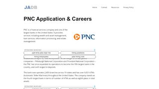 
                            8. PNC Application - PNC Careers - (APPLY NOW)