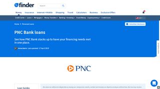 
                            9. PNC Bank loans: Personal, student, auto and more …