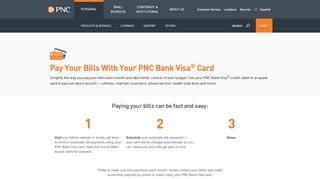 
                            4. PNC Bank Visa® Card Bill Pay | PNC