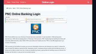 
                            10. PNC Online Banking Login | Sign In Page