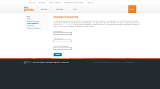 
                            5. PNC points | Change Password