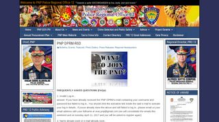 
                            9. PNP DPRM-RSD – Welcome to PNP Police Regional Office 12