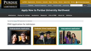 
                            8. PNW Application for Admission - PNW – Purdue University ...
