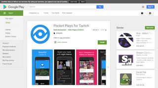 
                            4. Pocket Plays for Twitch - Apps on Google Play