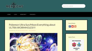 
                            7. Pokemon Ultra Sun/Moon Everything about ULTRA WORMHOLES!!!