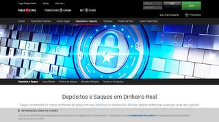 
                            5. Poker Online com Dinheiro Real - Depósitos e Saques Seguros