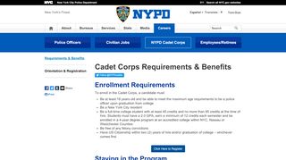 
                            4. Police Cadets - NYPD - NYC.gov