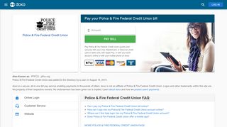 
                            10. Police & Fire Federal Credit Union (PFFCU): Login, Bill ...