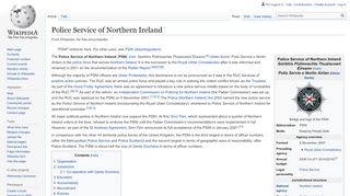 
                            2. Police Service of Northern Ireland - Wikipedia