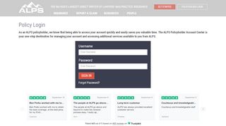 
                            2. Policy Login - ALPS Lawyers' Malpractice Insurance