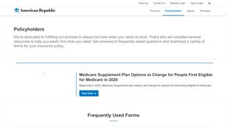 
                            4. Policyholders - American Republic