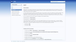 
                            4. POP3/IMAP - hilfe.webmailer.1und1.de