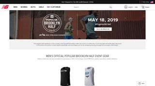 
                            9. Popular Brooklyn Half Marathon - Official Gear - New Balance