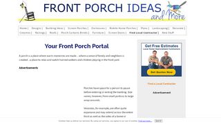 
                            4. Porch Ideas and Designs for Appeal and Value