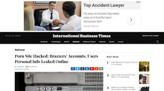 
                            8. Porn Site Hacked: Brazzers’ Accounts, Users Personal Info ...