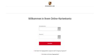 
                            2. Porsche Online-Kartenkonto