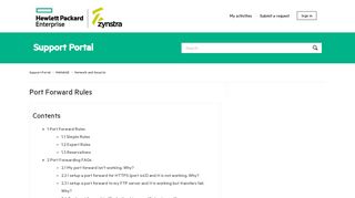 
                            5. Port Forward Rules – Support Portal
