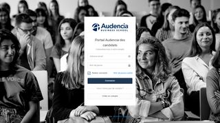 
                            4. Portail Audencia des candidats