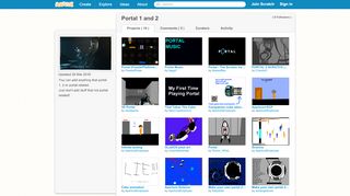 
                            4. Portal 1 and 2 - Scratch Studio