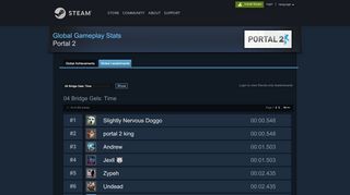 
                            4. Portal 2 :: 04 Bridge Gels: Time - Steam Community