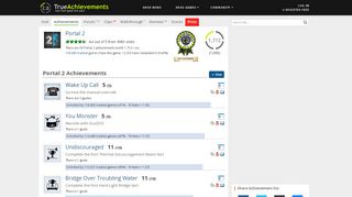 
                            8. Portal 2 Achievements | TrueAchievements