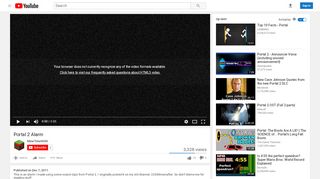 
                            8. Portal 2 Alarm - YouTube