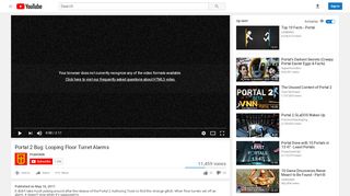 
                            6. Portal 2 Bug: Looping Floor Turret Alarms - YouTube