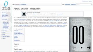 
                            9. Portal 2 Chapter 1 Introduction - Portal Wiki