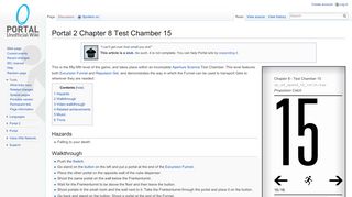 
                            8. Portal 2 Chapter 8 Test Chamber 15 - Portal Wiki