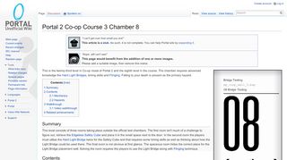 
                            4. Portal 2 Co-op Course 3 Chamber 8 - Portal Wiki