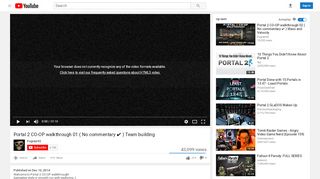 
                            4. Portal 2 CO-OP walkthrough 01 ( No commentary ) Team ... - YouTube