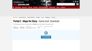 
                            8. Portal 2 GAME MOD Maps for Story - download | gamepressure.com