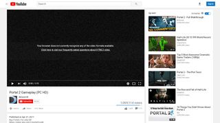 
                            2. Portal 2 Gameplay (PC HD) - YouTube