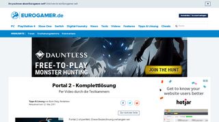 
                            4. Portal 2 - Komplettlösung • Eurogamer.de