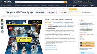 
                            8. Portal 2 Level Pack - LEGO Dimensions: not machine ... - Amazon.com