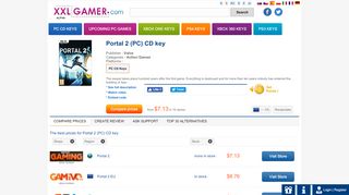 
                            9. Portal 2 (PC) CD key for Steam - price from $7.13 | XXLGamer ...