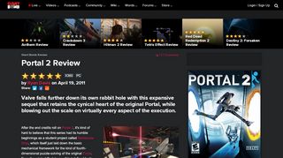 
                            7. Portal 2 Review - Giant Bomb