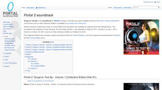 
                            5. Portal 2 soundtrack - Portal Wiki