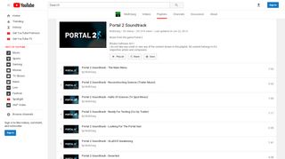 
                            2. Portal 2 Soundtrack - YouTube
