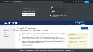 
                            7. portal 2 source engine - Get public IP via console - Arqade