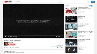 
                            10. Portal 2 Trailer German HD - YouTube