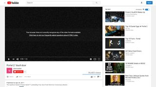 
                            7. Portal 2: Vault door - YouTube
