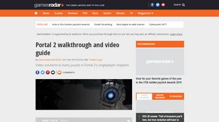 
                            11. Portal 2 walkthrough and video guide | GamesRadar+