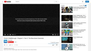 
                            9. Portal 2 Walkthrough / Chapter 5 - Part 3: The Neurotoxin ... - YouTube