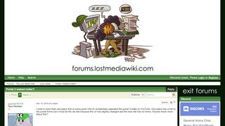 
                            2. Portal 3 leaked trailer? | Forums - The Lost Media Wiki